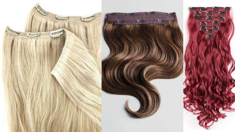 Definition of wefts made of remy hair