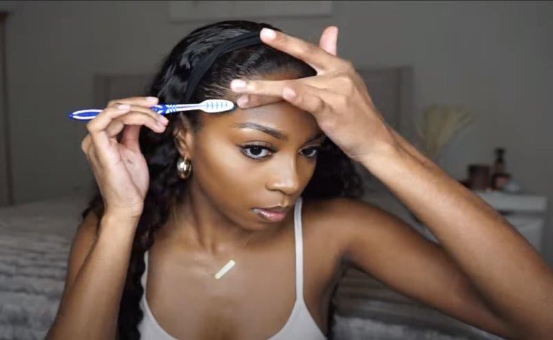 How to put on headbands for wigs