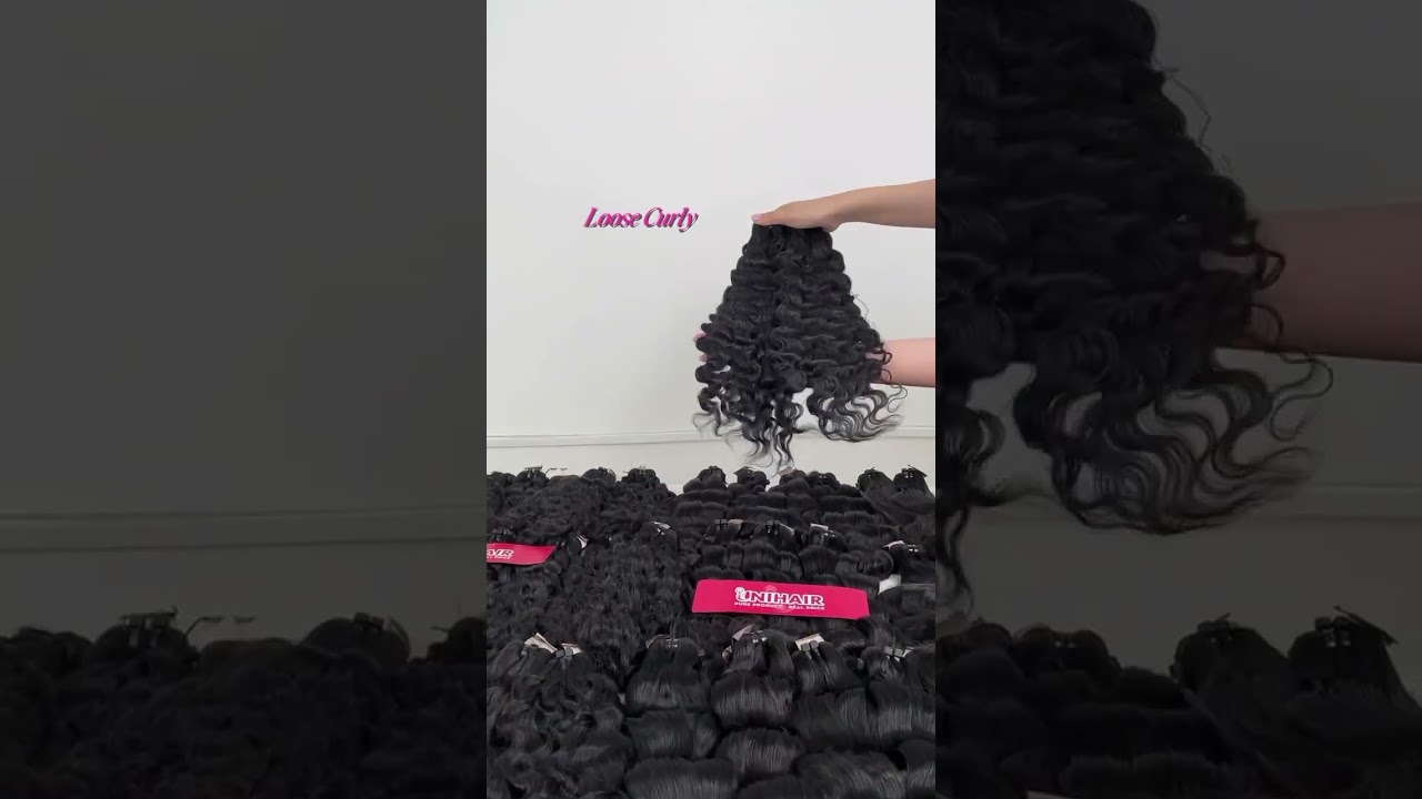 Raw hair texture creation process