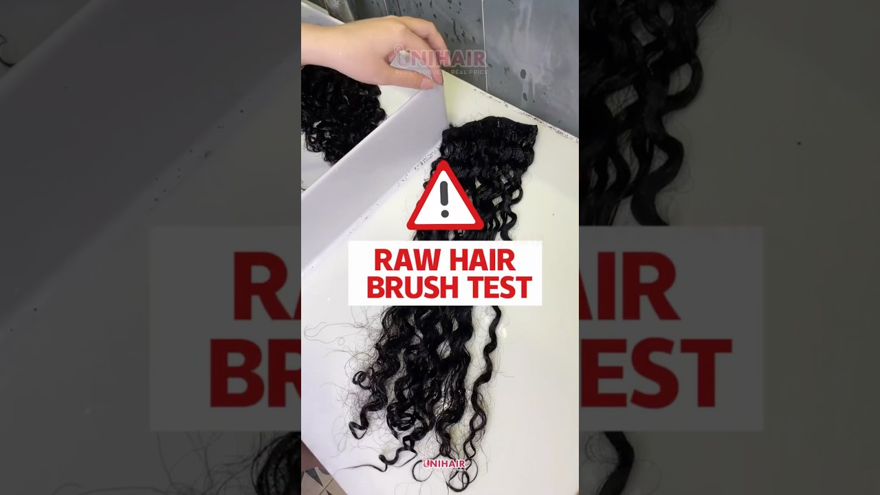 Raw hair sorting and matching process