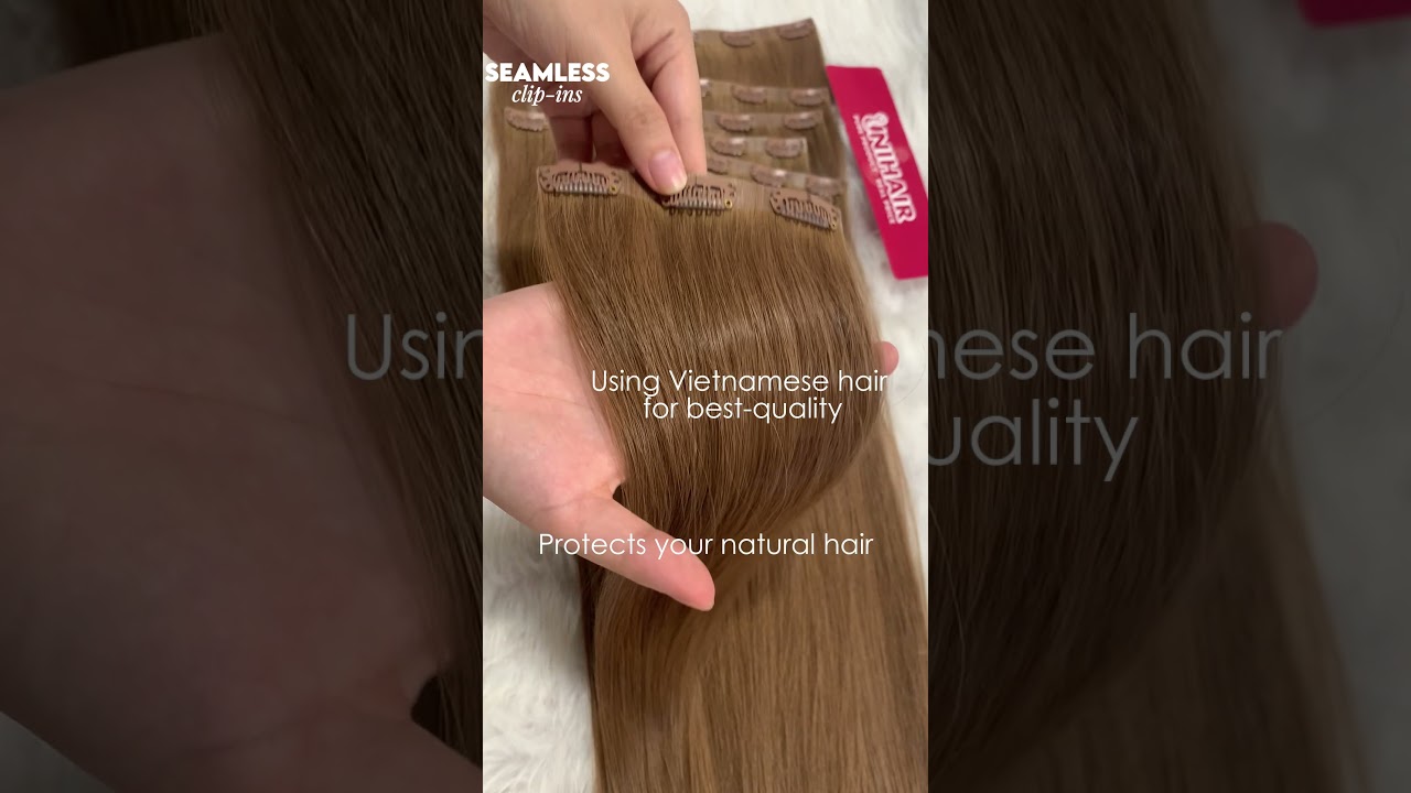 Clip-in hair material selection video