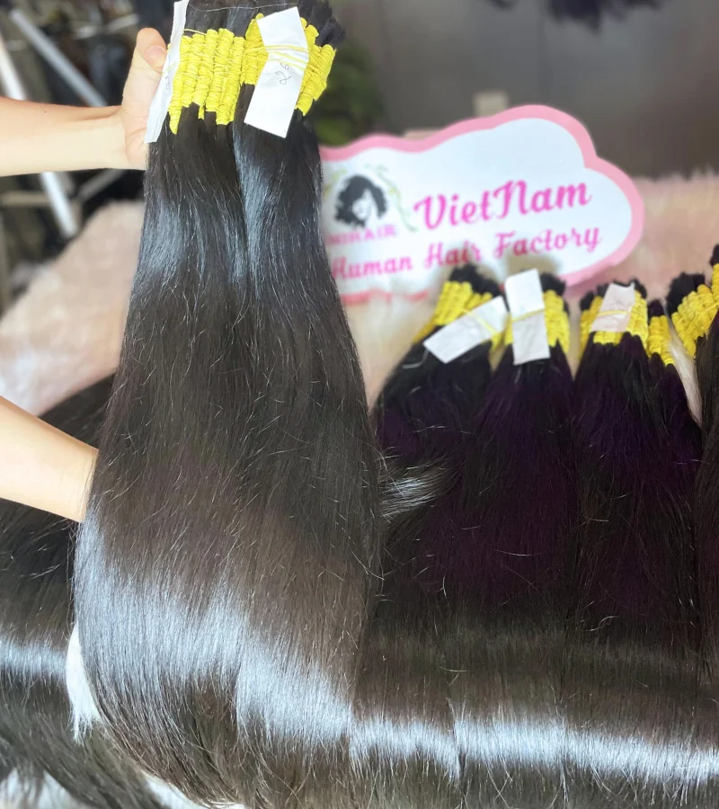 Vietnam Virgin Hair For Bleaching Best Quality Baby Thin Hair - Unihairvn