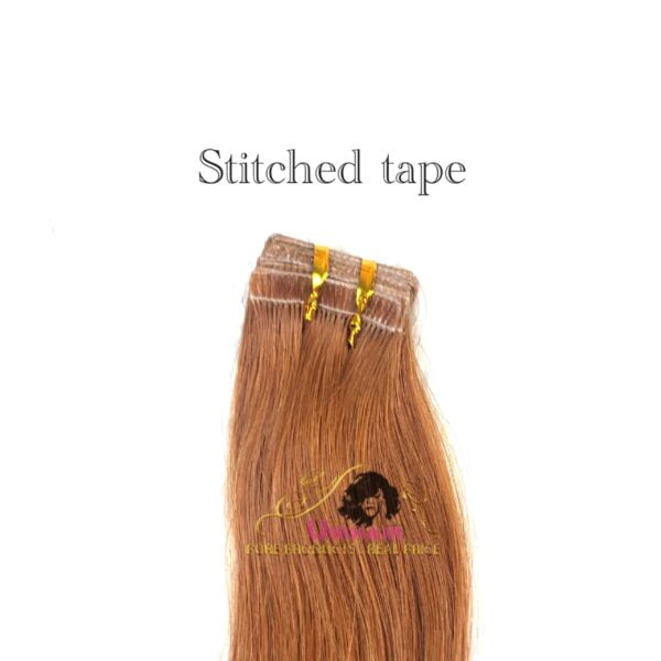 Double Drawn Straight Stiched Tape Hair