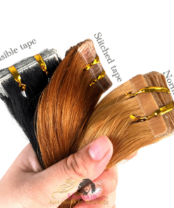 Double Drawn Straight Invisible Tape Hair