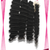 Double Drawn Deep Wave Weft Hair Extensions