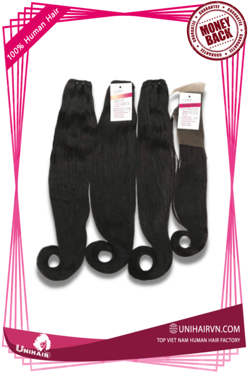 Double Drawn Bluntip Remy Weft Hair