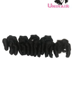 Double Drawn Bouncy Curly Remy Weft Hair