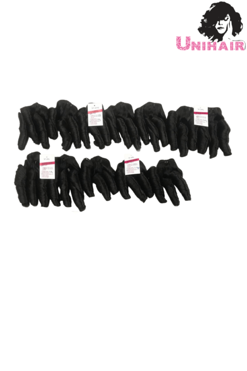 Super Double Drawn Bouncy Curly Remy Weft Hair