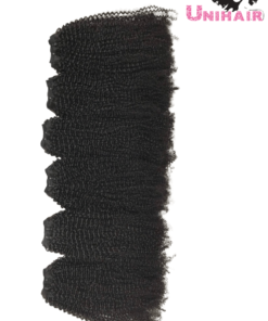 Super Double Drawn Kinky Curly Remy Weft Hair