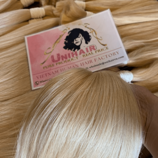 Bulk Hair Blonde Color Double Platinum