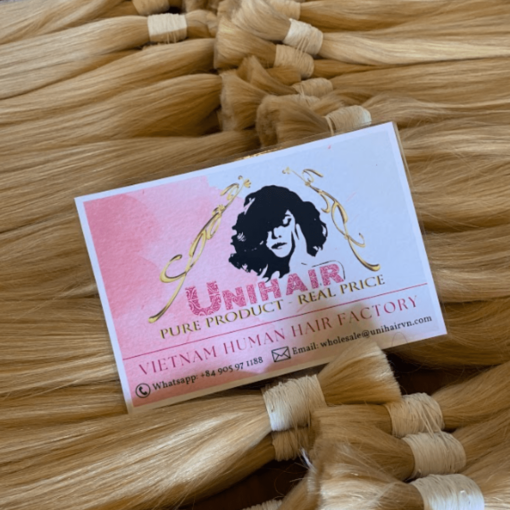 Bulk Hair Blonde Color Double Platinum