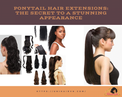 Ponytail hair extensions the secret to a stunning appearance
