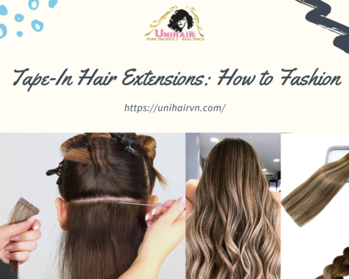 Tape-In Hair Extensions How to Fashion