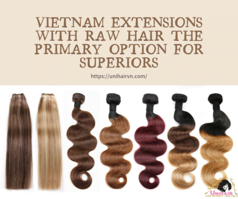 Vietnam Extensions with Raw Hair The Primary Option For Superiors