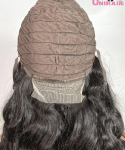 Black Natural Color Finger Curly Closure 4x4 Wigs
