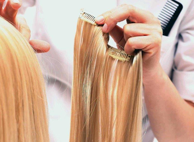 How to build clip-in hair extensions