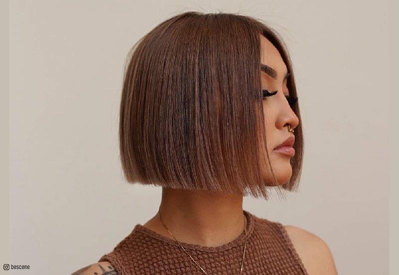 Long bob hair straight best sale