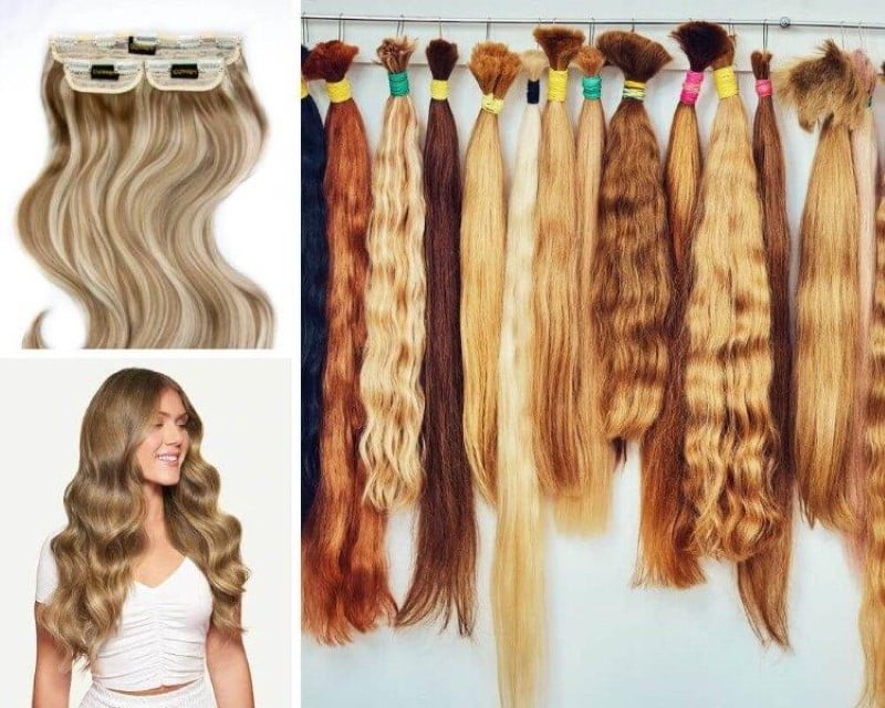 Russian providers of hair extensions