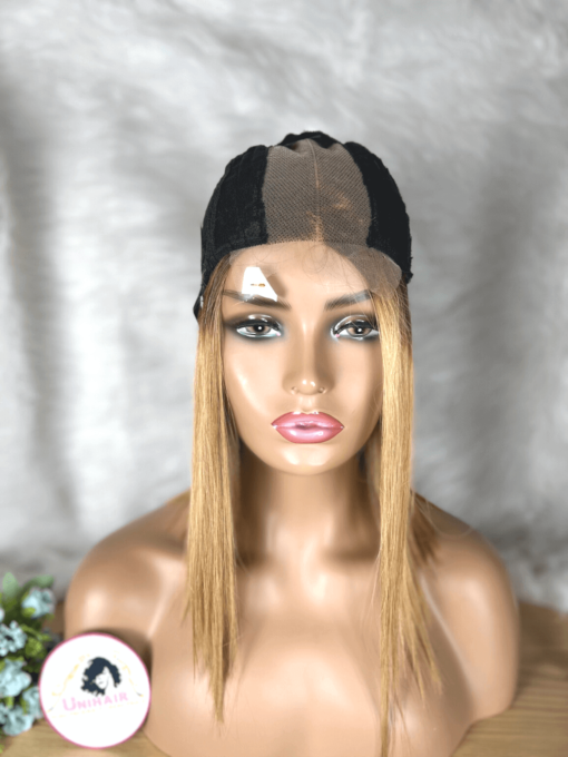 lace-closure-2x6-wig-bone-straight-dark-blonde-color-with-12-inch