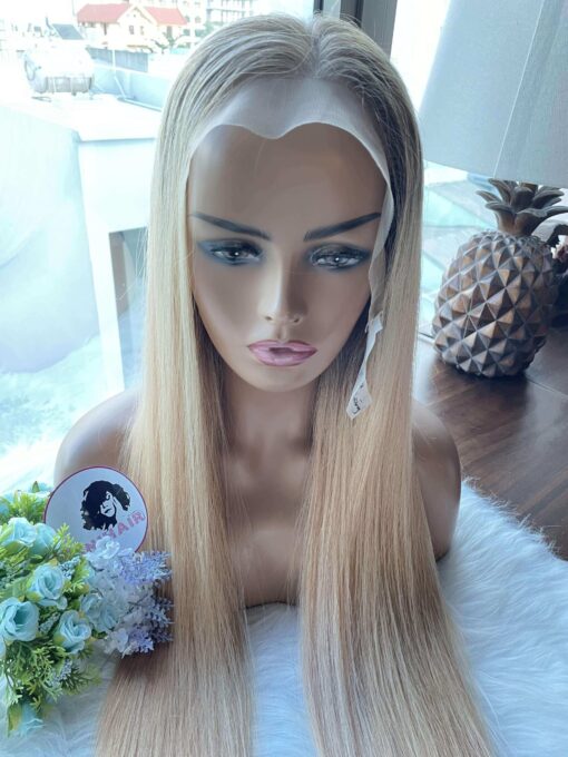 lace-frontal-13x4-wig-straight-ombre-color-hair