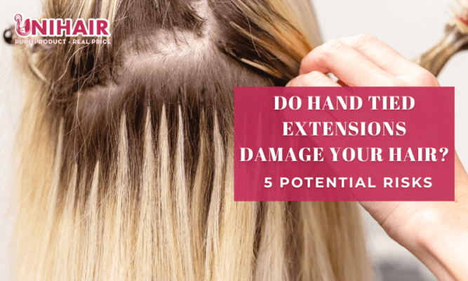 Do hand tied extensions damage your hair