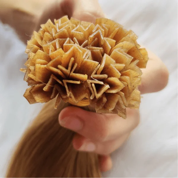 V Tip Italian Keratin flat bond close-up V Tip Italian Keratin flat bond close-up for fine to medium hair