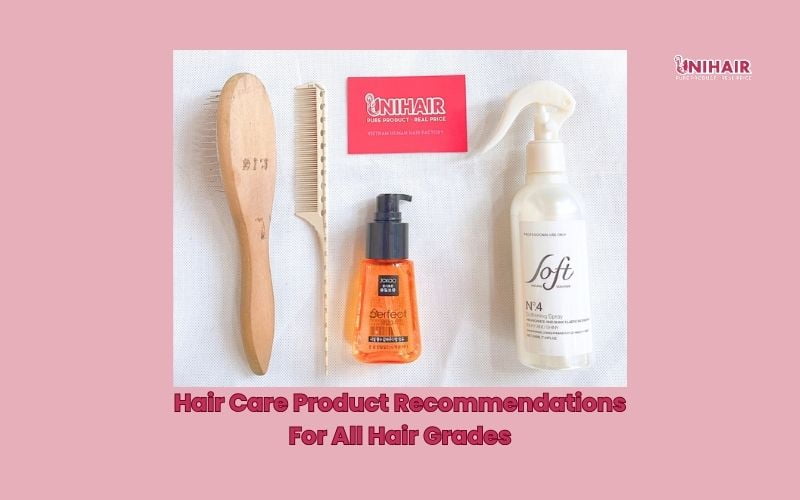 Hair Care Product Recommendations For All Hair Grades