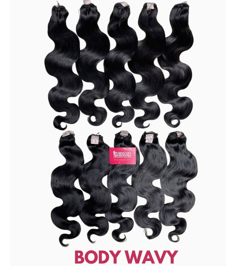Body Wave Raw Hair Bundles Wholesale | 100% Raw Vietnamese Hair 4 Body Wave Raw Hair Bundles