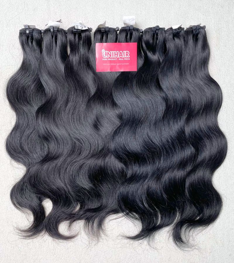 Natural Wavy Hair | 100% Raw Vietnamese Human Hair Wholesale 4 Natural Wavy Hair