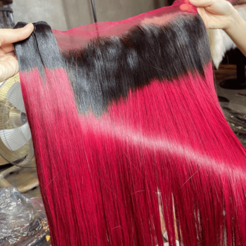 13x4 ombre red