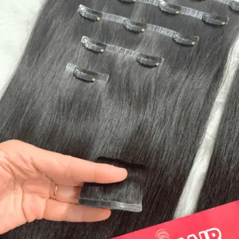 seamless clip in extensions natural color 4