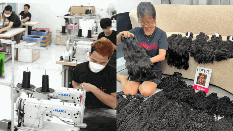 Type Of Raw Vietnamese Hair Vendor