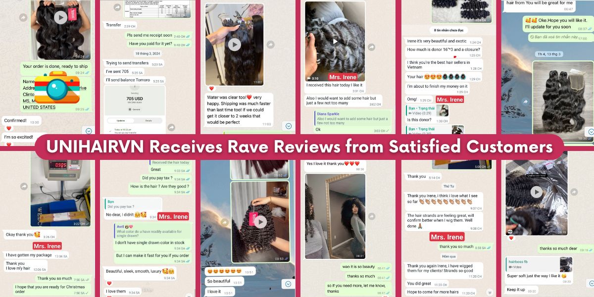 UNIHAIRVN Receives Rave Reviews from Satisfied Customers