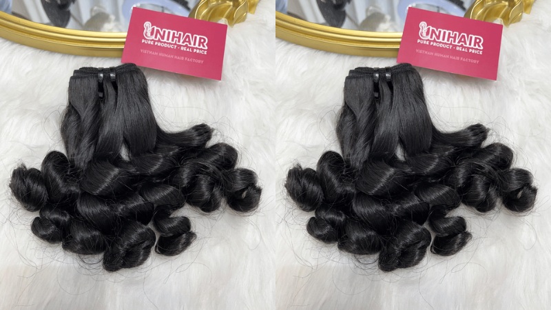 Double Drawn Loose Curly 2 Remy Weft Hair | Remy Hair Double Drawn