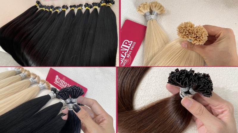flat u i v tip hair
