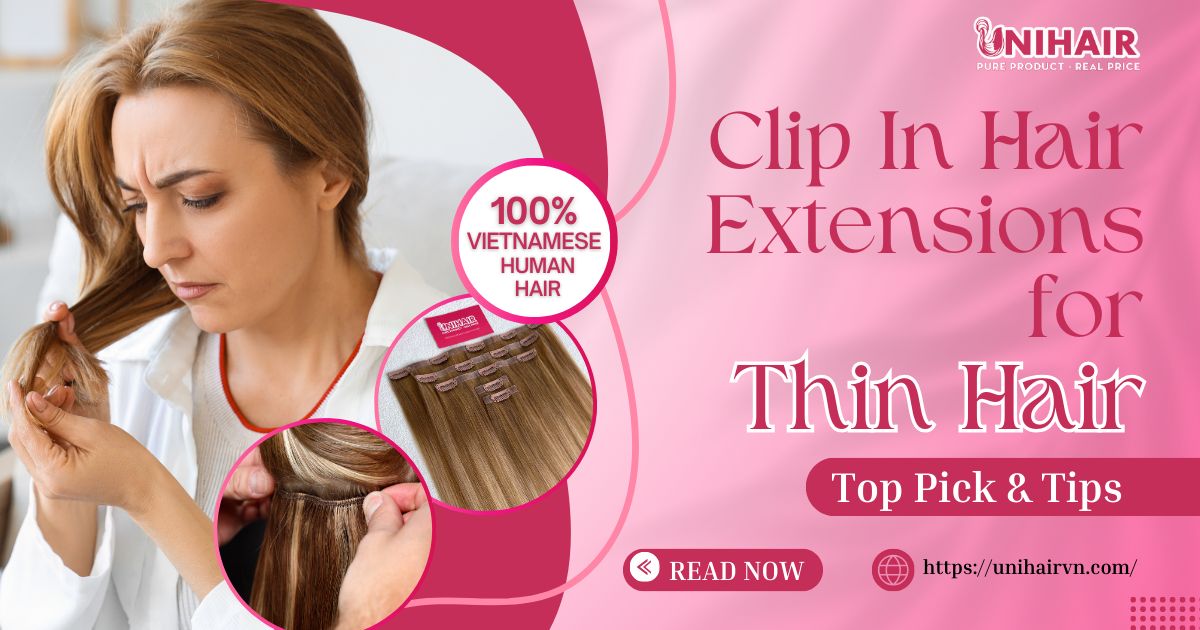 Clip In Hair Extensions for Thin Hair