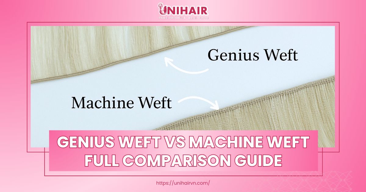genius weft vs machine weft