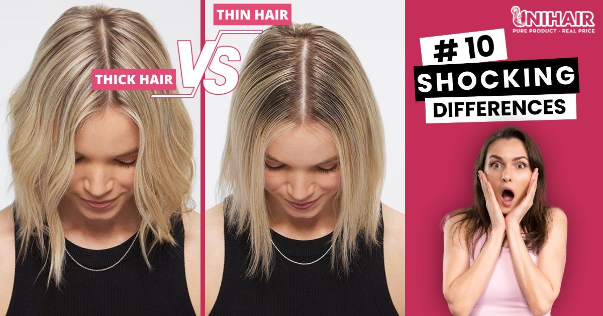 Thick Hair vs Thin Hair: 10 Shocking Differences