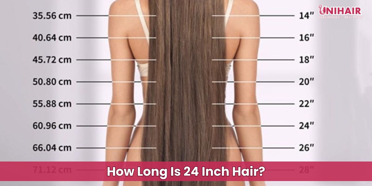 How long is 24 inch hair? How long is 24 inch hair?