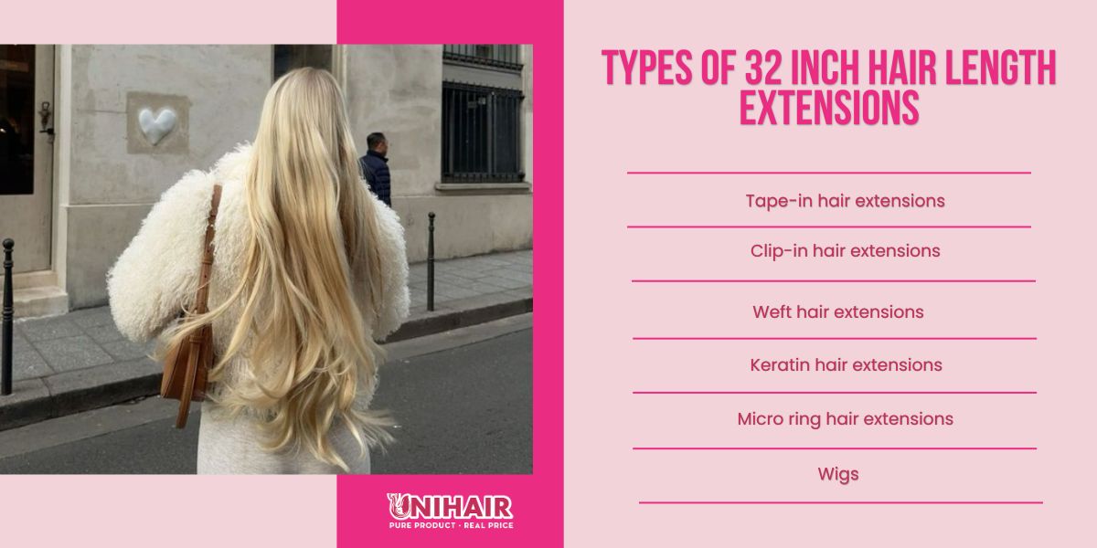 32 Inch Hair Length: Long, Glamorous Extensions 3 32 inch hair length