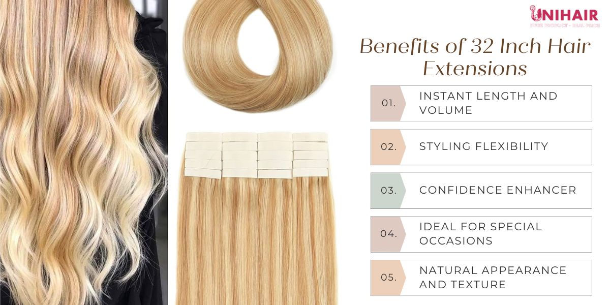 32 Inch Hair Length: Long, Glamorous Extensions 4 32 inch hair length