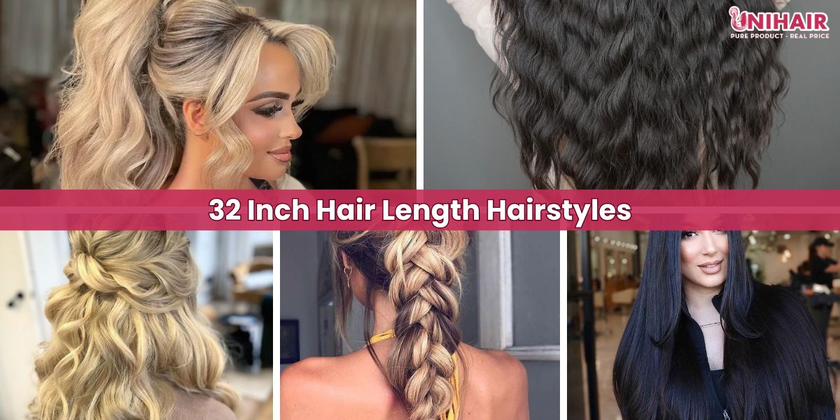 32 Inch Hair Length: Long, Glamorous Extensions 6 32 inch hair length