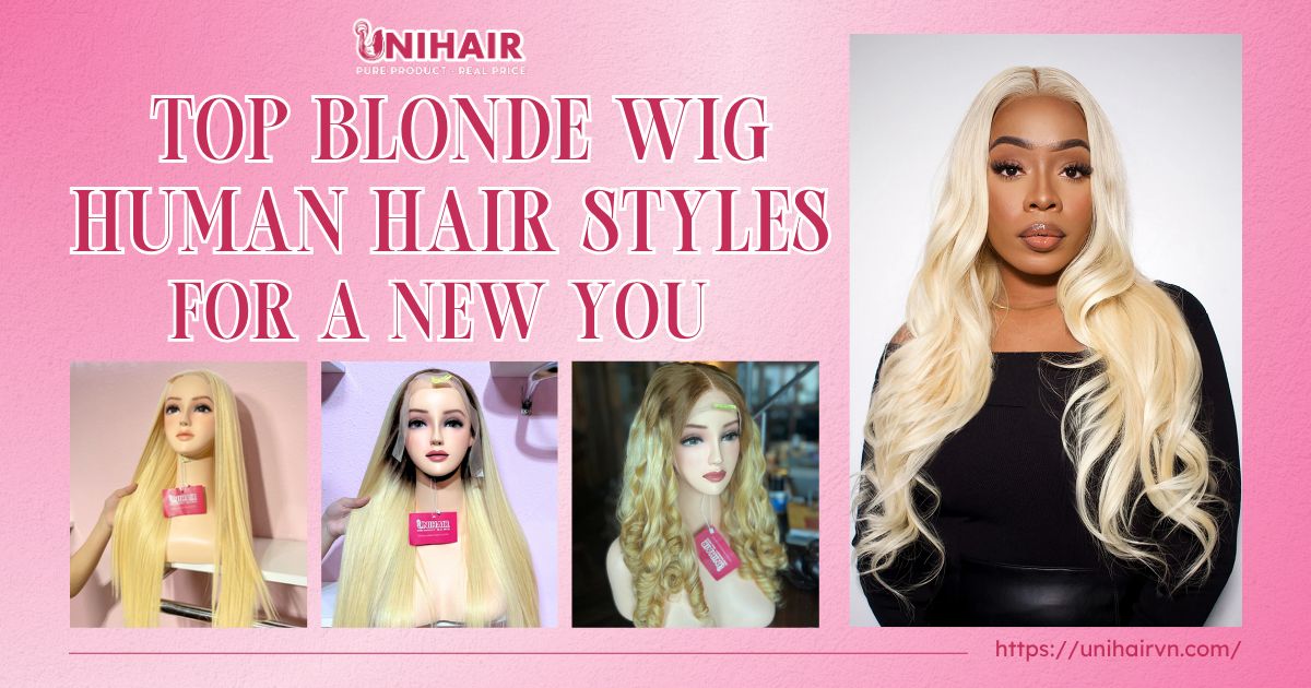 Top Blonde Wig Human Hair Styles for a New You
