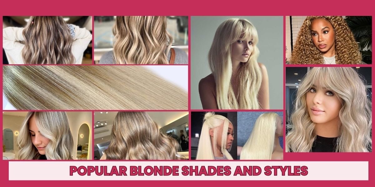 blonde wig human hair