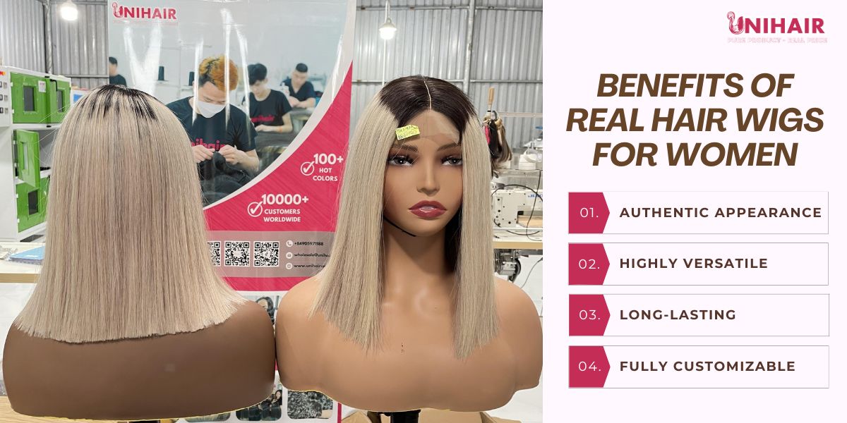 Explore Real Hair Wigs for Women with a Natural Look 2 real hair wigs for women