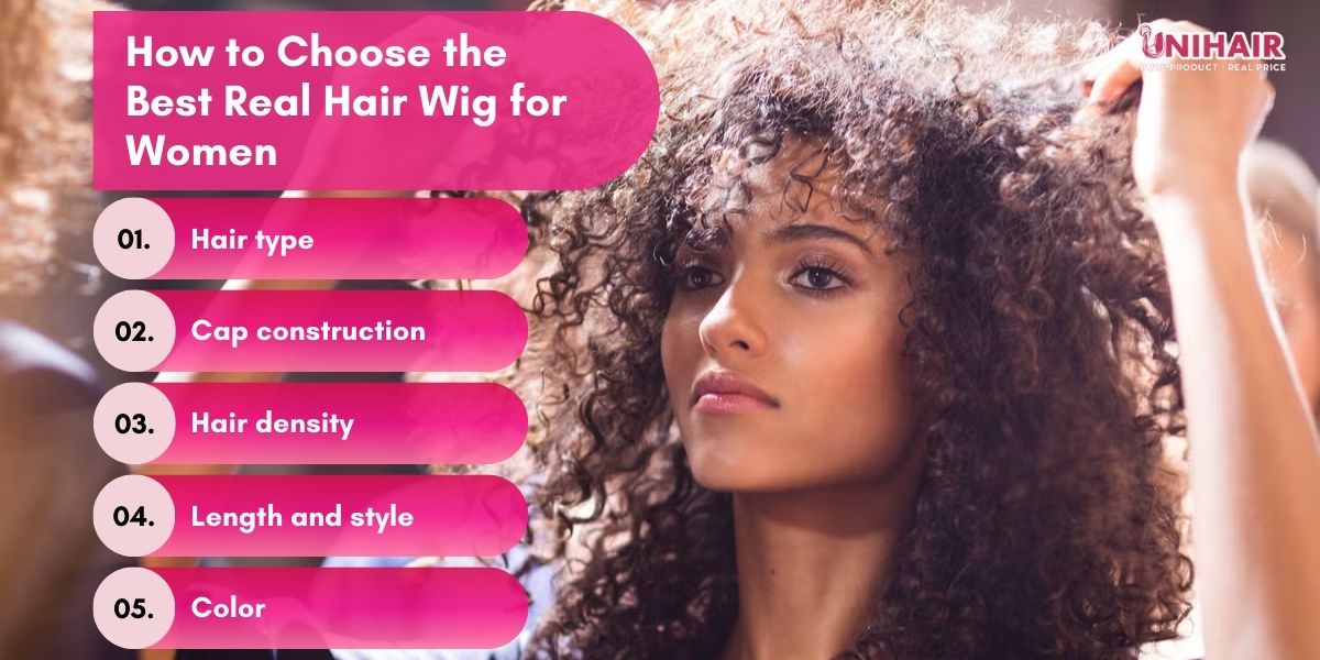 Explore Real Hair Wigs for Women with a Natural Look 4 real hair wigs for women