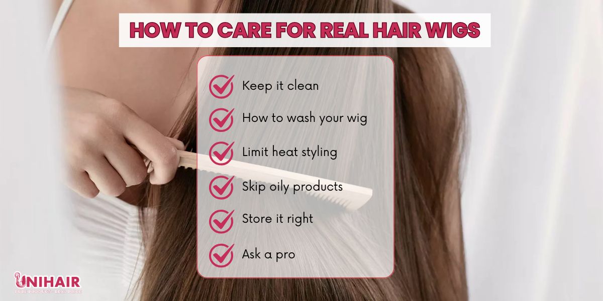 Explore Real Hair Wigs for Women with a Natural Look 6 real hair wigs for women