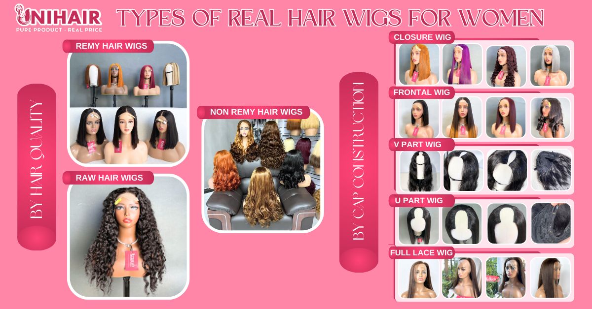 Explore Real Hair Wigs for Women with a Natural Look 3 real hair wigs for women