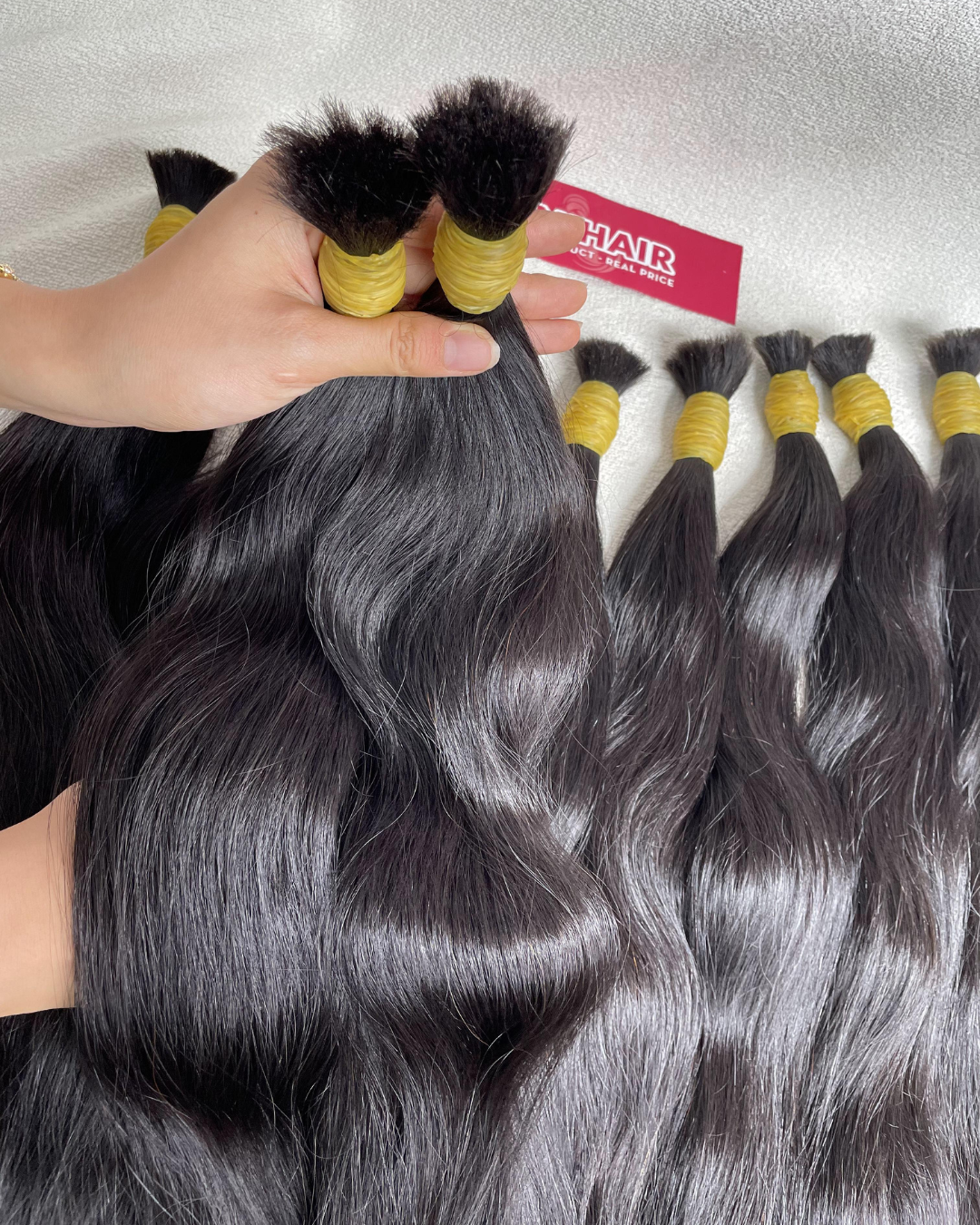 Cabelo Bulk Remy do Vietnã