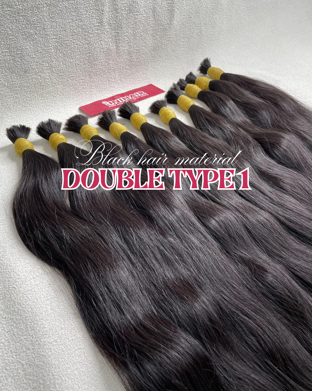 Cabelo Bulk Remy do Vietnã